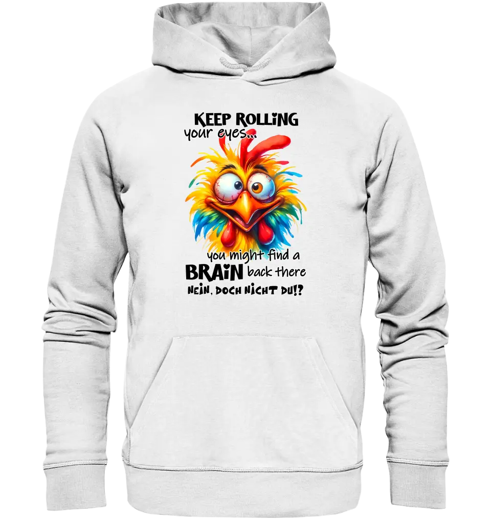 Find a brain!? • Unisex Premium Hoodie XS-5XL aus Bio-Baumwolle für Damen & Herren • Exklusivdesign • personalisiert