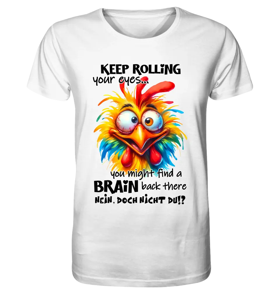 Find a brain!? • Unisex Premium T-Shirt XS-5XL made of organic cotton for women &amp; men • Exclusive design • personalized