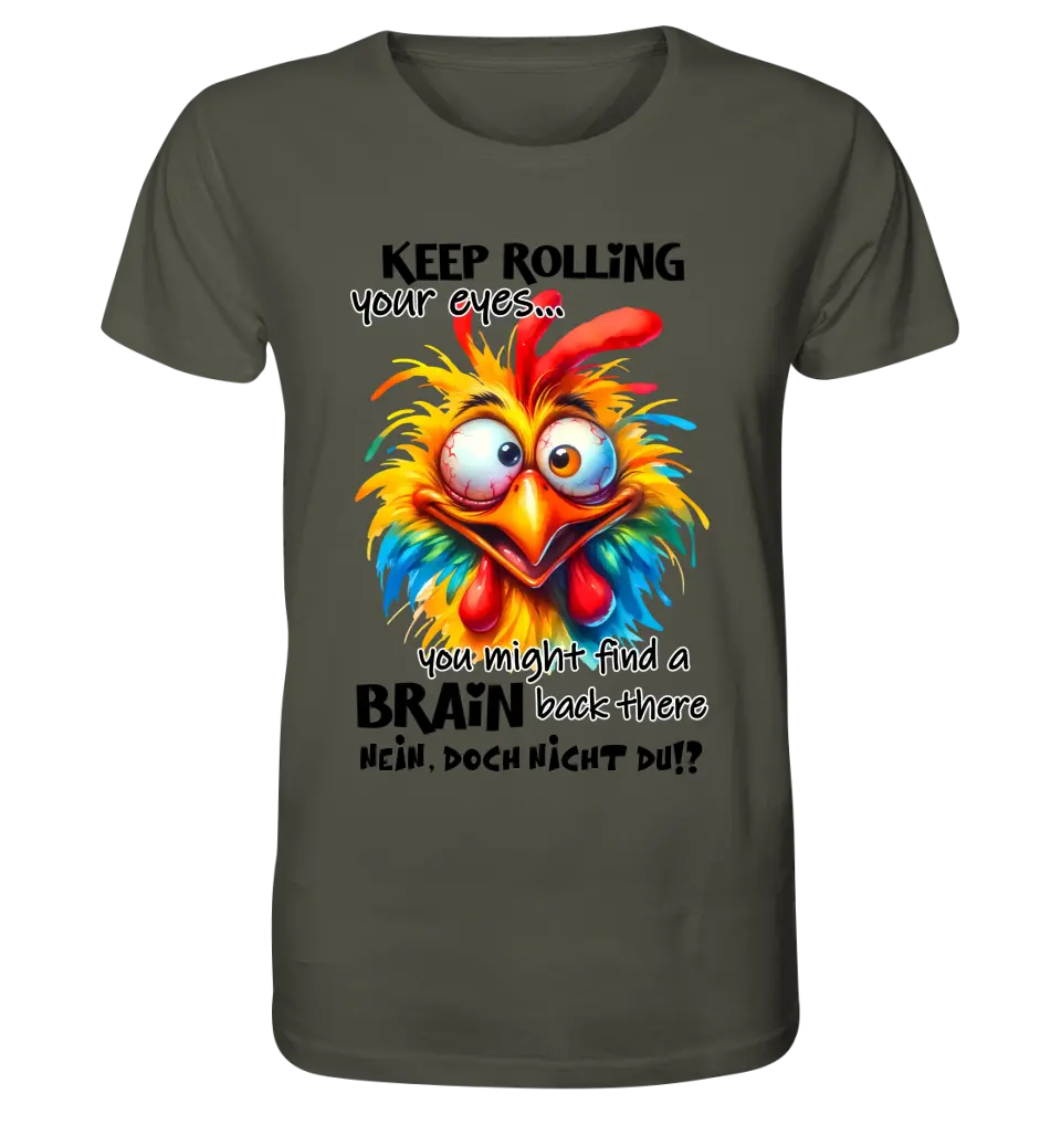 Find a brain!? • Unisex Premium T-Shirt XS-5XL made of organic cotton for women &amp; men • Exclusive design • personalized