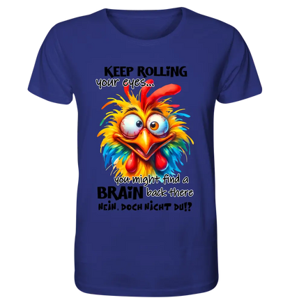 Find a brain!? • Unisex Premium T-Shirt XS-5XL made of organic cotton for women &amp; men • Exclusive design • personalized