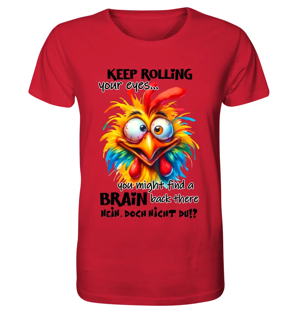 Find a brain!? • Unisex Premium T-Shirt XS-5XL made of organic cotton for women &amp; men • Exclusive design • personalized