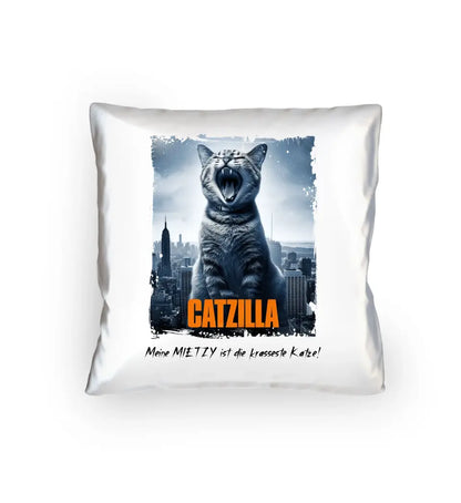 Catzilla • Katze • Kissen 40x40 cm • Exklusivdesign • personalisiert