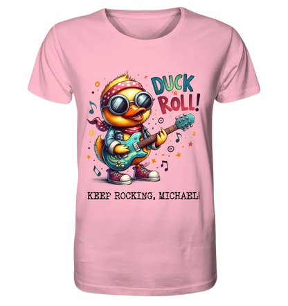 DUCK ´N ROLL • Duck • Unisex Premium T-Shirt XS-5XL made of organic cotton for women &amp; men • Exclusive design • personalized