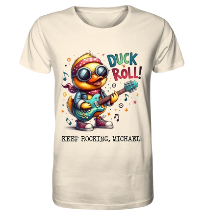 DUCK ´N ROLL • Duck • Unisex Premium T-Shirt XS-5XL made of organic cotton for women &amp; men • Exclusive design • personalized