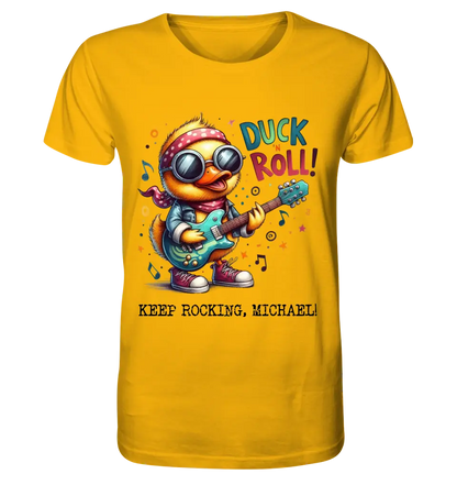 DUCK ´N ROLL • Duck • Unisex Premium T-Shirt XS-5XL made of organic cotton for women &amp; men • Exclusive design • personalized