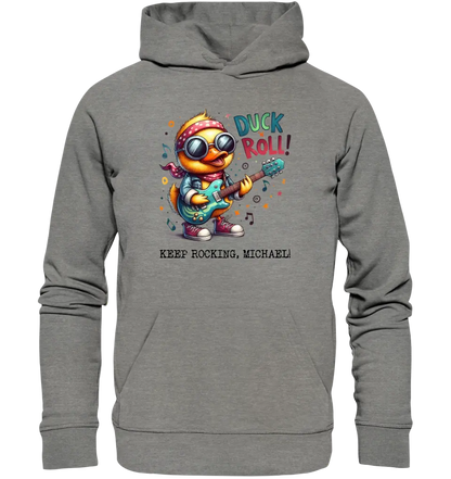 DUCK ´N ROLL • Duck • Unisex Premium Hoodie XS-5XL made of organic cotton for women &amp; men • Exclusive design • personalized