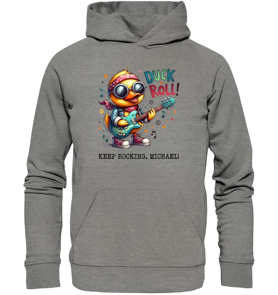 DUCK ´N ROLL • Duck • Unisex Premium Hoodie XS-5XL made of organic cotton for women &amp; men • Exclusive design • personalized