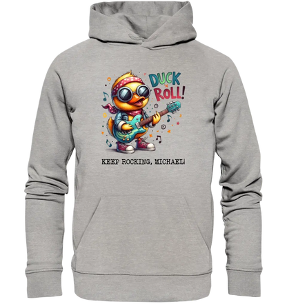 DUCK ´N ROLL • Duck • Unisex Premium Hoodie XS-5XL made of organic cotton for women &amp; men • Exclusive design • personalized