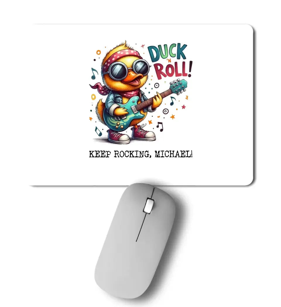 DUCK ´N ROLL • Ente • Mousepad • Exklusivdesign • personalisiert