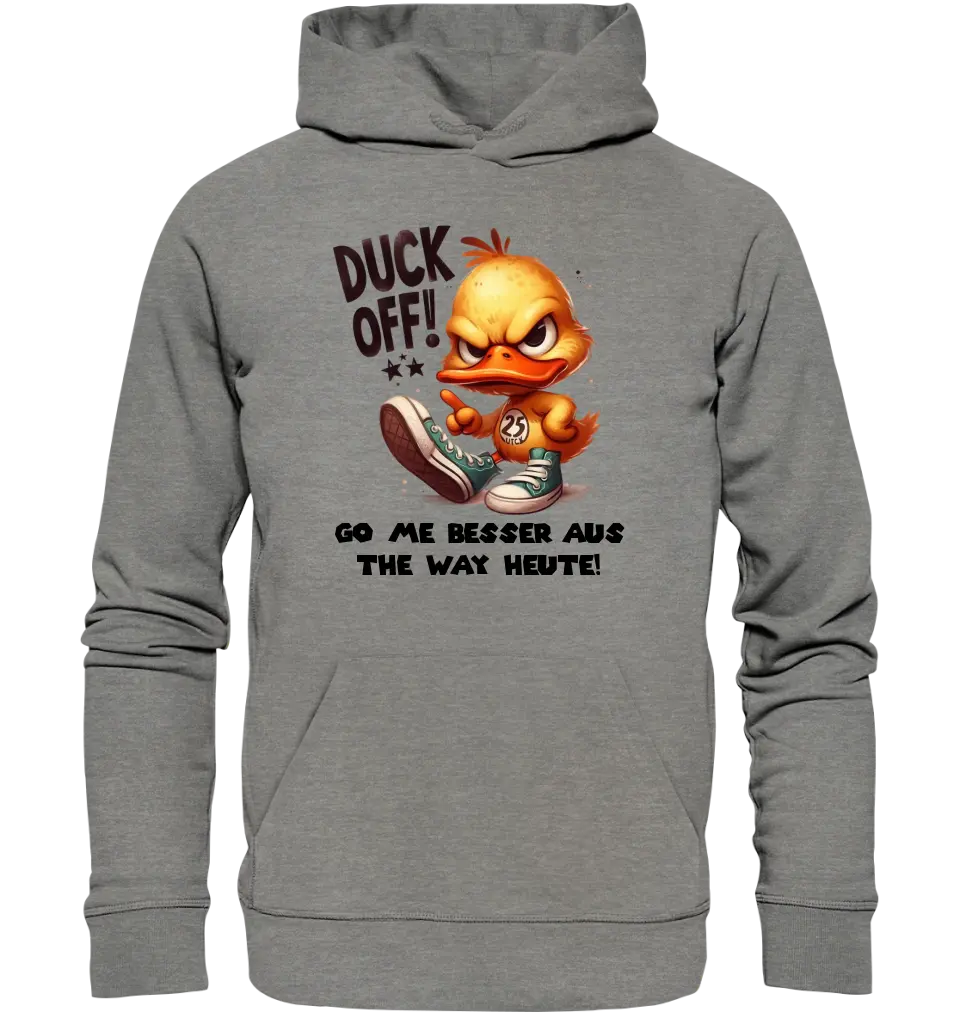 DUCK OFF • DUCK • Unisex Premium Hoodie XS-5XL made of organic cotton for women &amp; men • Exclusive design • personalized