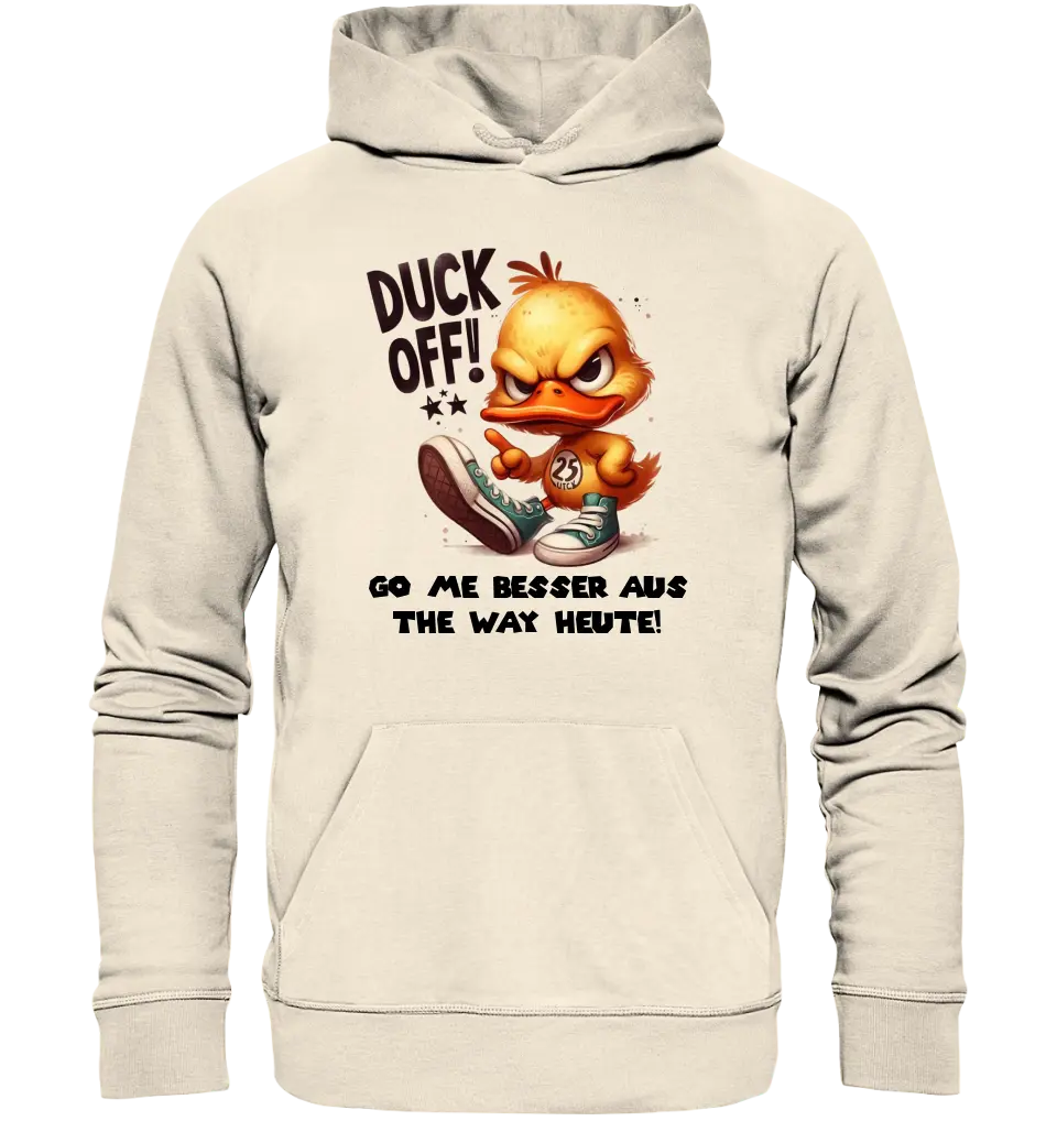 DUCK OFF • DUCK • Unisex Premium Hoodie XS-5XL made of organic cotton for women &amp; men • Exclusive design • personalized