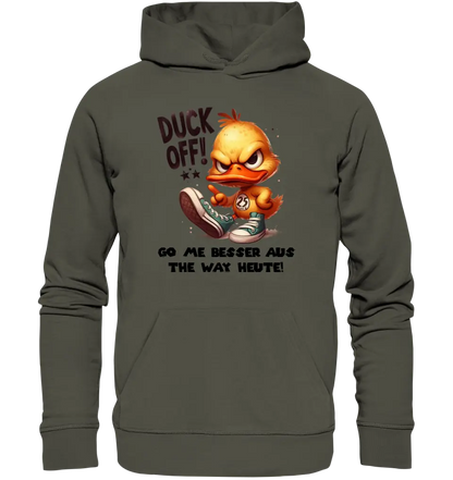 DUCK OFF • DUCK • Unisex Premium Hoodie XS-5XL made of organic cotton for women &amp; men • Exclusive design • personalized