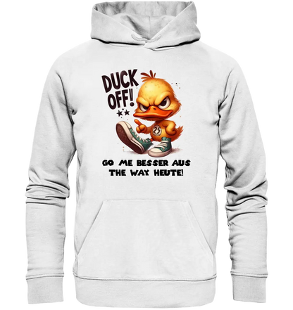 DUCK OFF • DUCK • Unisex Premium Hoodie XS-5XL made of organic cotton for women &amp; men • Exclusive design • personalized