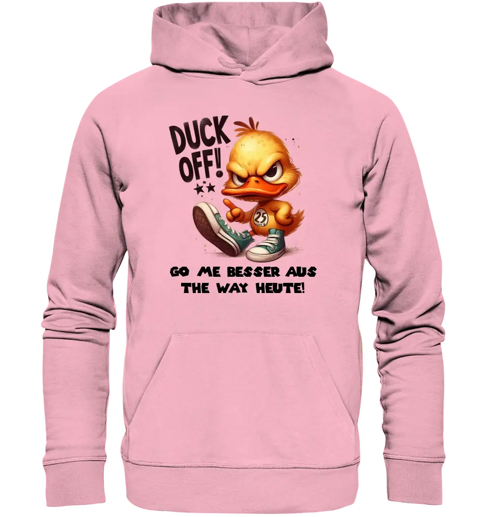 DUCK OFF • DUCK • Unisex Premium Hoodie XS-5XL made of organic cotton for women &amp; men • Exclusive design • personalized