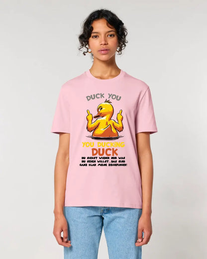 You ducking Duck • DUCK • Unisex Premium T-Shirt XS-5XL made of organic cotton for women &amp; men • Exclusive design • personalized