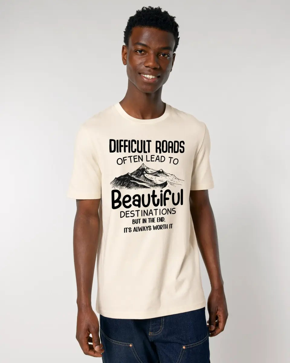 Beautiful destinations • Unisex Premium T-Shirt XS-5XL aus Bio-Baumwolle für Damen & Herren • Exklusivdesign • personalisiert