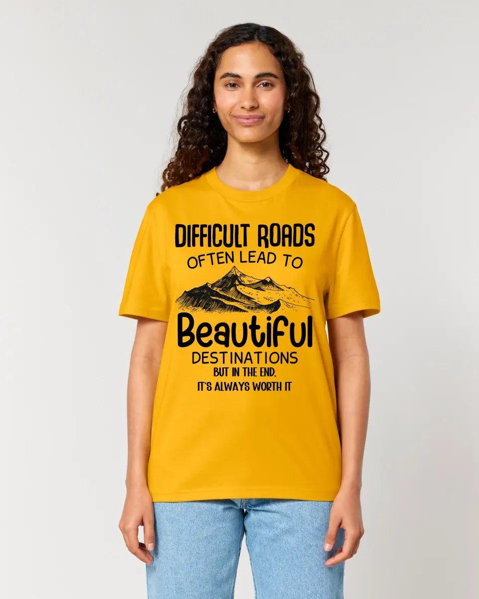 Beautiful destinations • Unisex Premium T-Shirt XS-5XL aus Bio-Baumwolle für Damen & Herren • Exklusivdesign • personalisiert