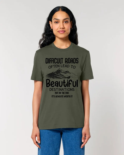 Beautiful destinations • Unisex Premium T-Shirt XS-5XL aus Bio-Baumwolle für Damen & Herren • Exklusivdesign • personalisiert