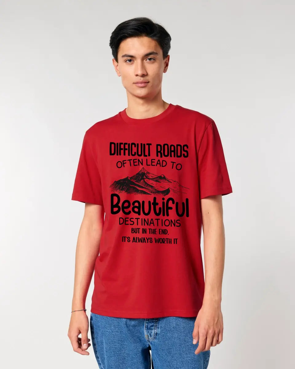 Beautiful destinations • Unisex Premium T-Shirt XS-5XL aus Bio-Baumwolle für Damen & Herren • Exklusivdesign • personalisiert