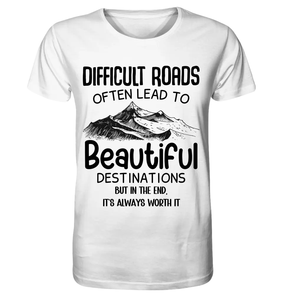 Beautiful destinations • Unisex Premium T-Shirt XS-5XL aus Bio-Baumwolle für Damen & Herren • Exklusivdesign • personalisiert