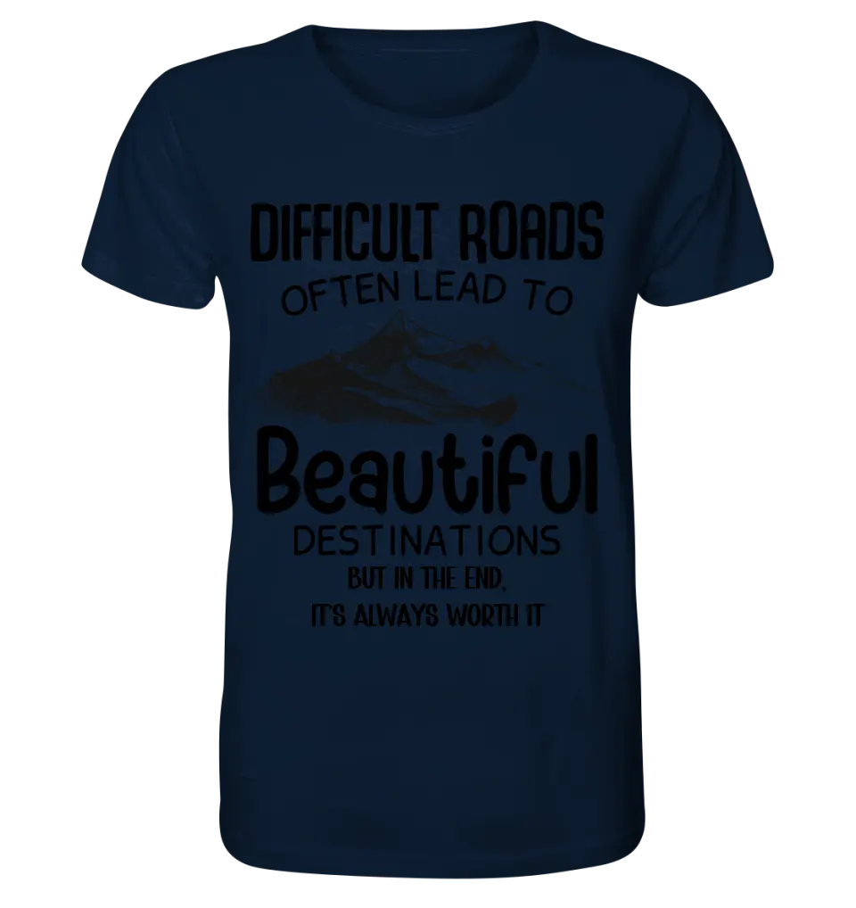 Beautiful destinations • Unisex Premium T-Shirt XS-5XL aus Bio-Baumwolle für Damen & Herren • Exklusivdesign • personalisiert