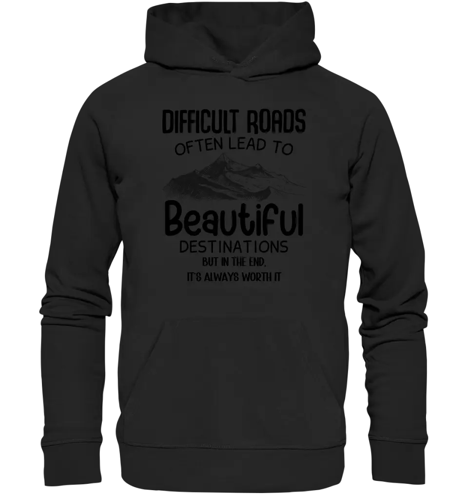 Beautiful destinations • Unisex Premium Hoodie XS-5XL aus Bio-Baumwolle für Damen & Herren • Exklusivdesign • personalisiert