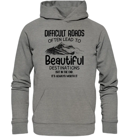 Beautiful destinations • Unisex Premium Hoodie XS-5XL aus Bio-Baumwolle für Damen & Herren • Exklusivdesign • personalisiert