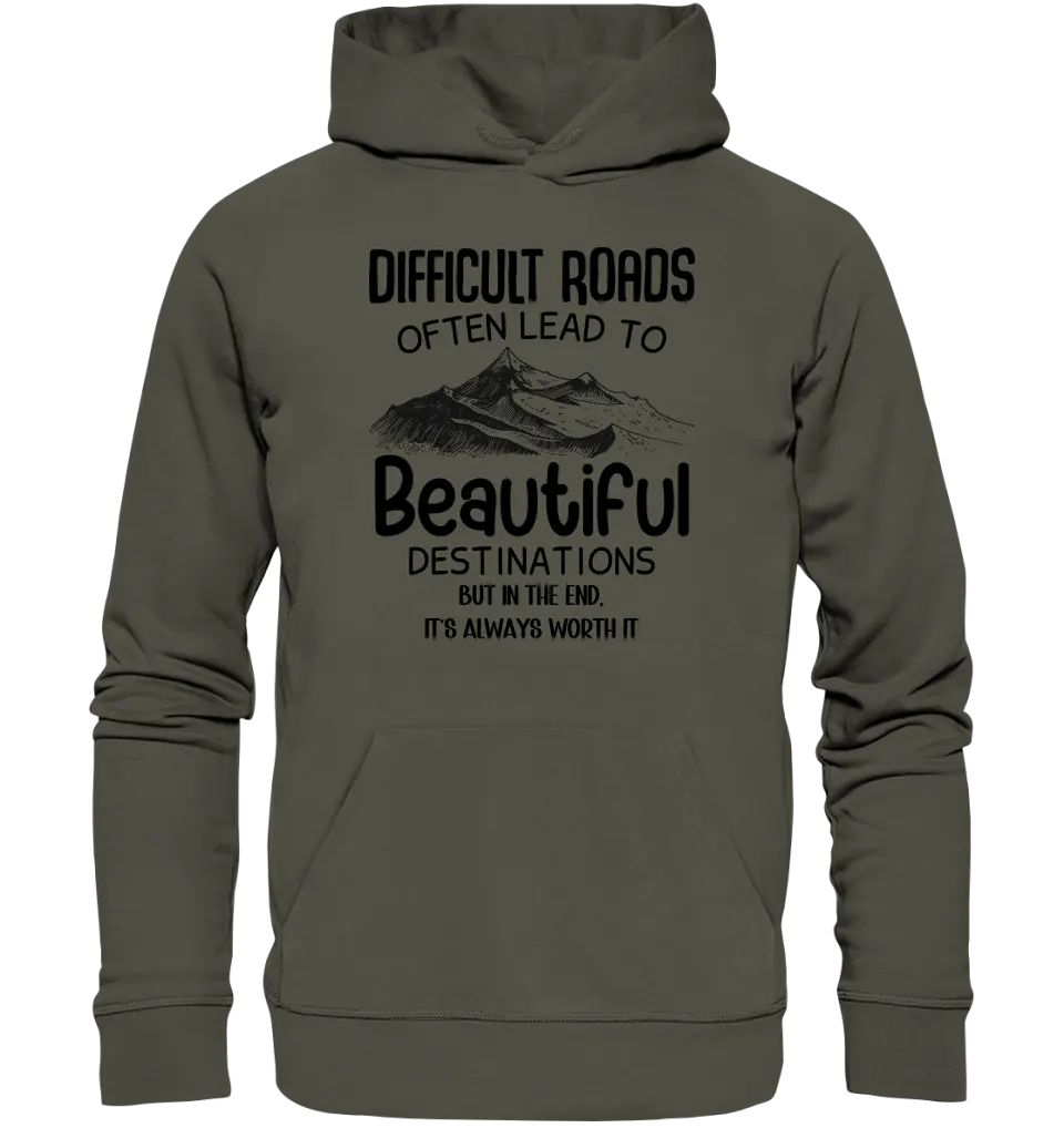 Beautiful destinations • Unisex Premium Hoodie XS-5XL aus Bio-Baumwolle für Damen & Herren • Exklusivdesign • personalisiert