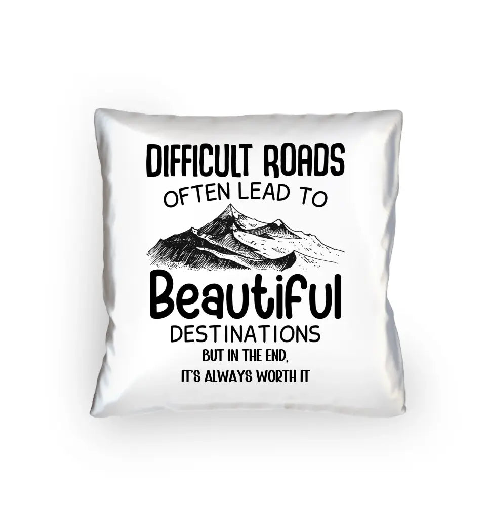 Beautiful destinations • Kissen 40x40 cm • Exklusivdesign • personalisiert