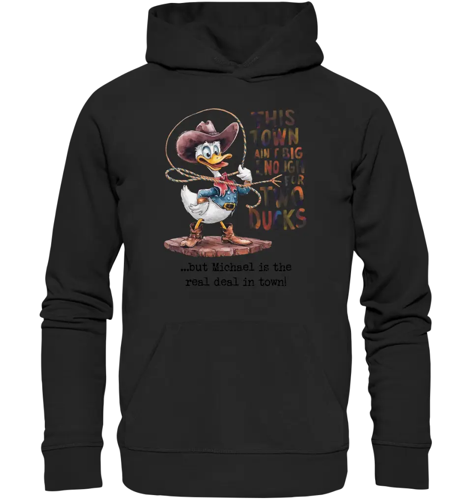 THIS TOWN 2 • DUCK • ENTE • Unisex Premium Hoodie XS-5XL aus Bio-Baumwolle für Damen & Herren  • Exklusivdesign • personalisiert