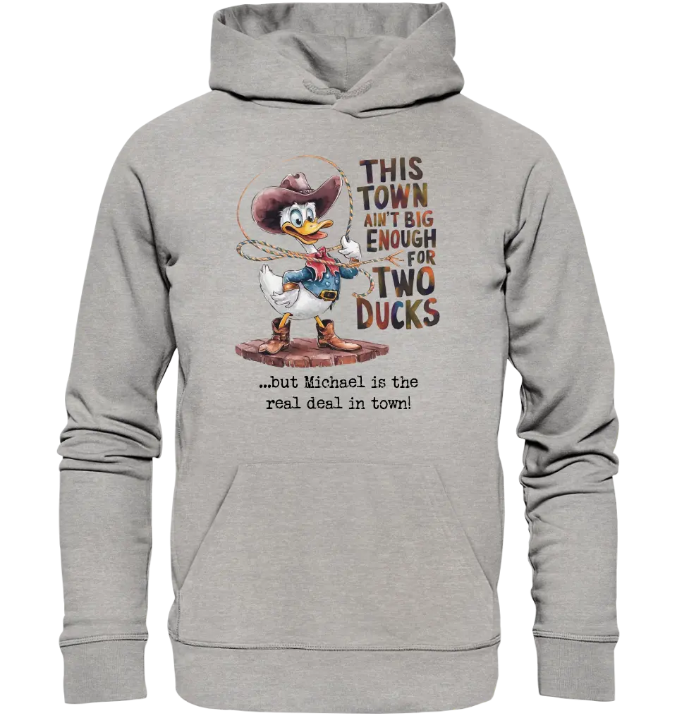 THIS TOWN 2 • DUCK • Unisex Premium Hoodie XS-5XL made of organic cotton for women &amp; men • Exclusive design • personalized