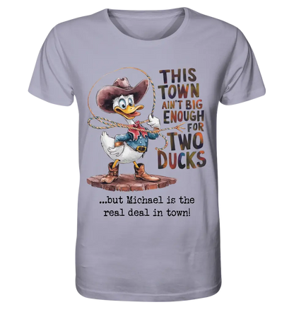 THIS TOWN 2 • DUCK • ENTE • Unisex Premium T-Shirt XS-5XL aus Bio-Baumwolle für Damen & Herren • Exklusivdesign • personalisiert