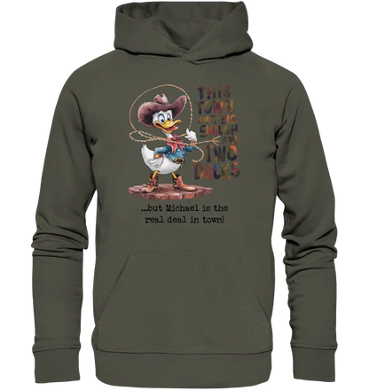 THIS TOWN 2 • DUCK • ENTE • Unisex Premium Hoodie XS-5XL aus Bio-Baumwolle für Damen & Herren  • Exklusivdesign • personalisiert