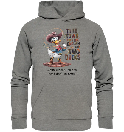 THIS TOWN 2 • DUCK • Unisex Premium Hoodie XS-5XL made of organic cotton for women &amp; men • Exclusive design • personalized