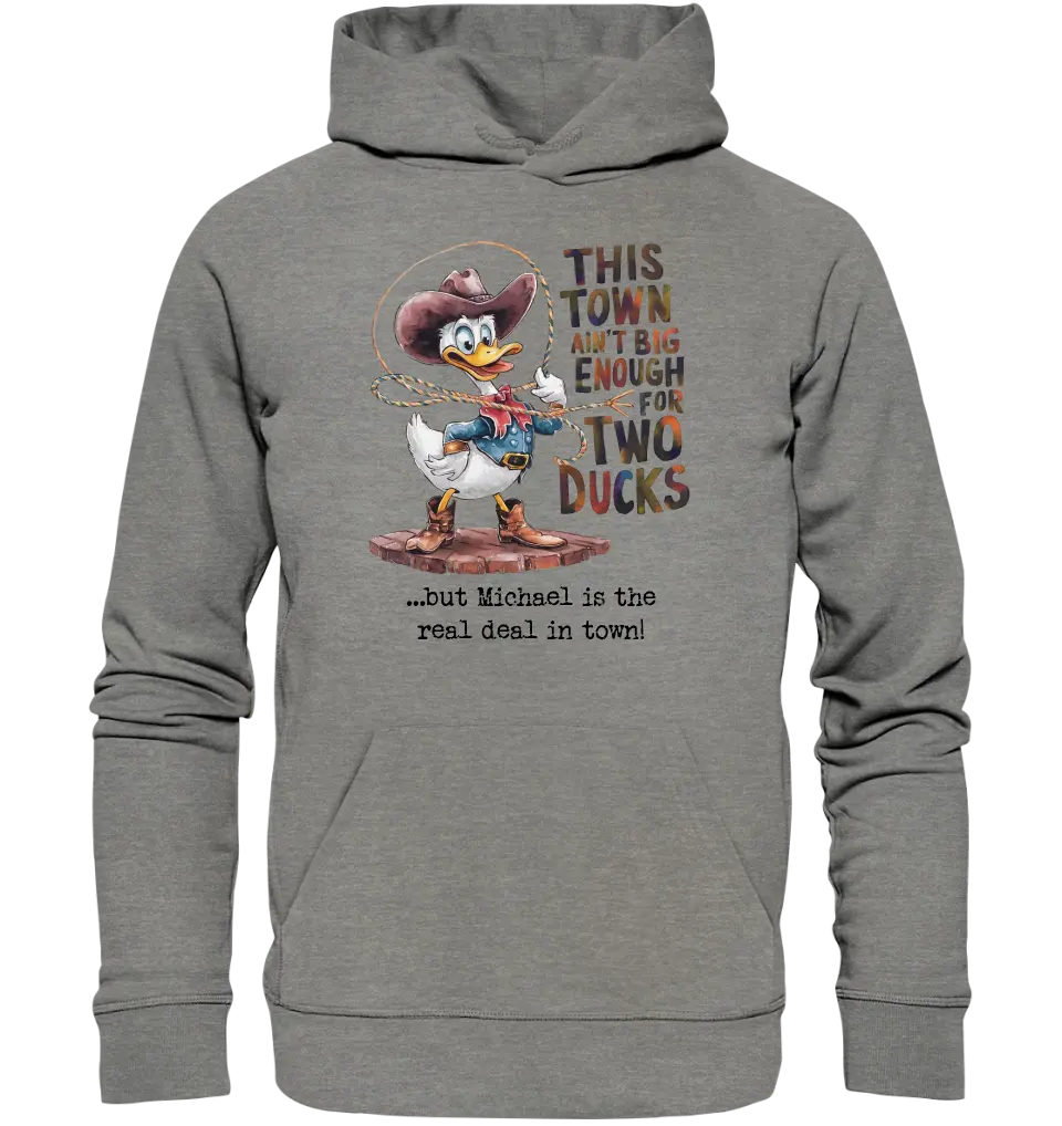 THIS TOWN 2 • DUCK • Unisex Premium Hoodie XS-5XL made of organic cotton for women &amp; men • Exclusive design • personalized