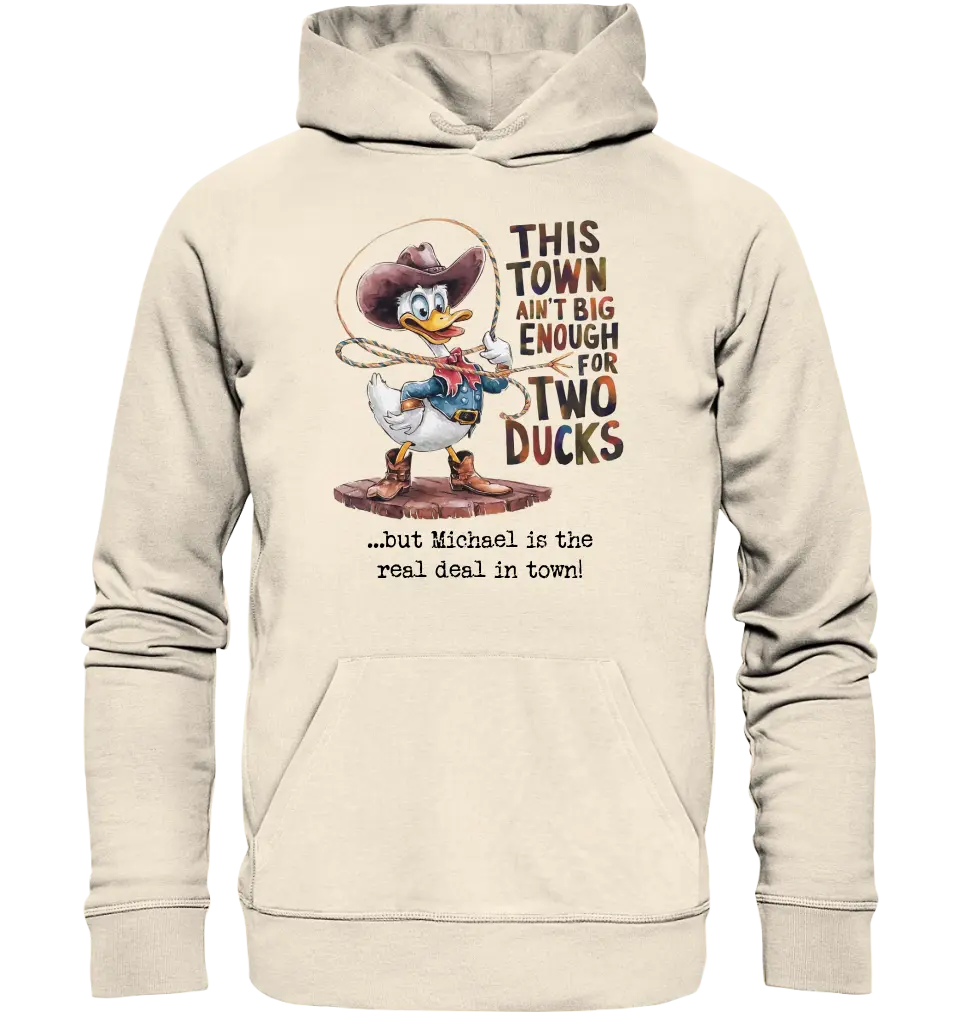 THIS TOWN 2 • DUCK • ENTE • Unisex Premium Hoodie XS-5XL aus Bio-Baumwolle für Damen & Herren  • Exklusivdesign • personalisiert