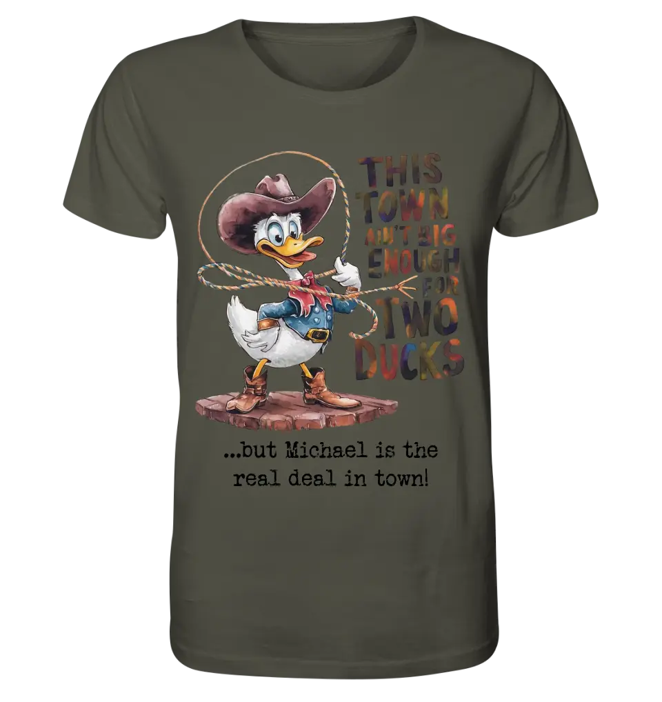 THIS TOWN 2 • DUCK • DUCK • Unisex Premium T-Shirt XS-5XL made of organic cotton for women &amp; men • Exclusive design • personalized