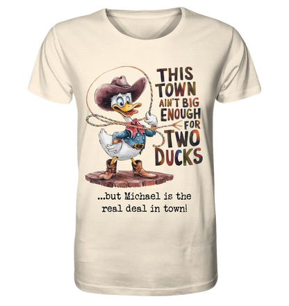 THIS TOWN 2 • DUCK • ENTE • Unisex Premium T-Shirt XS-5XL aus Bio-Baumwolle für Damen & Herren • Exklusivdesign • personalisiert