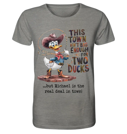 THIS TOWN 2 • DUCK • ENTE • Unisex Premium T-Shirt XS-5XL aus Bio-Baumwolle für Damen & Herren • Exklusivdesign • personalisiert