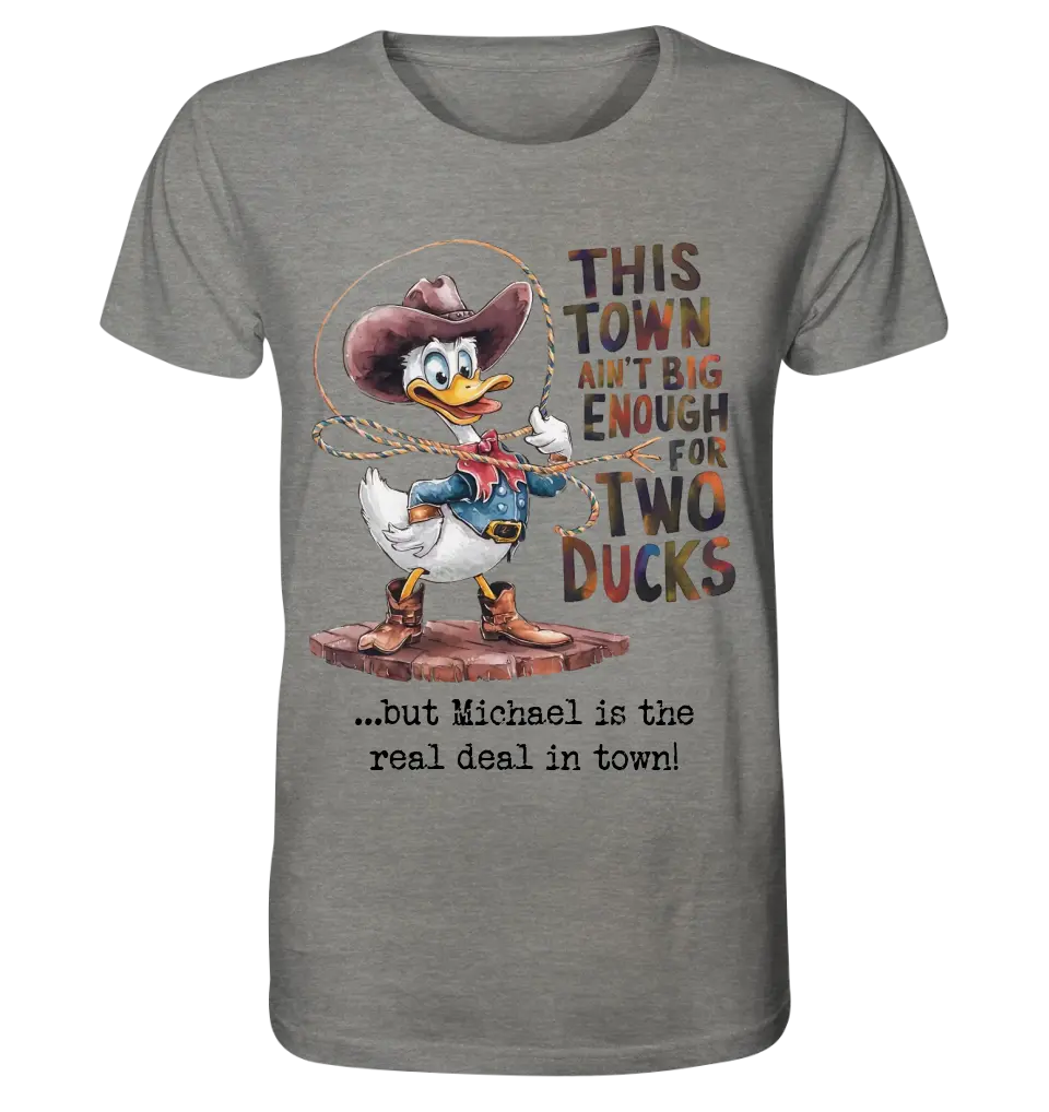 THIS TOWN 2 • DUCK • ENTE • Unisex Premium T-Shirt XS-5XL aus Bio-Baumwolle für Damen & Herren • Exklusivdesign • personalisiert