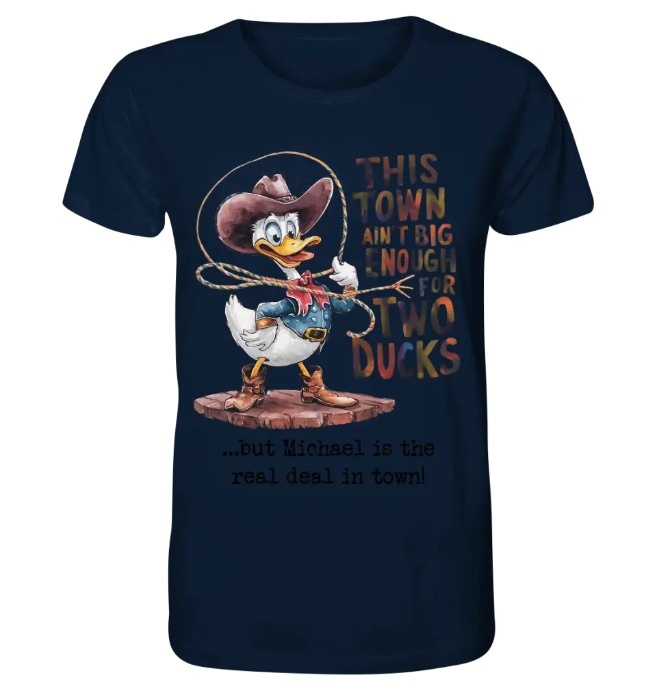 THIS TOWN 2 • DUCK • DUCK • Unisex Premium T-Shirt XS-5XL made of organic cotton for women &amp; men • Exclusive design • personalized