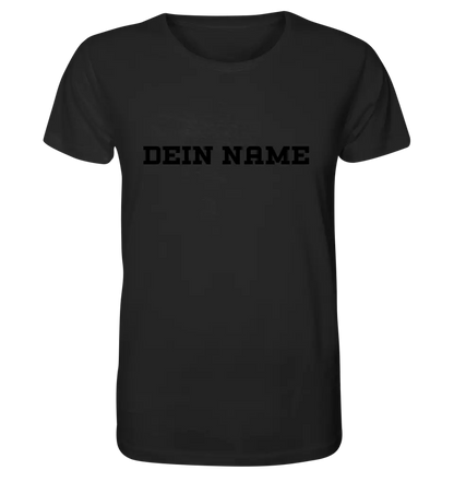 Einfacher Name • Unisex Premium T-Shirt XS-5XL aus Bio-Baumwolle für Damen & Herren • Exklusivdesign • personalisiert