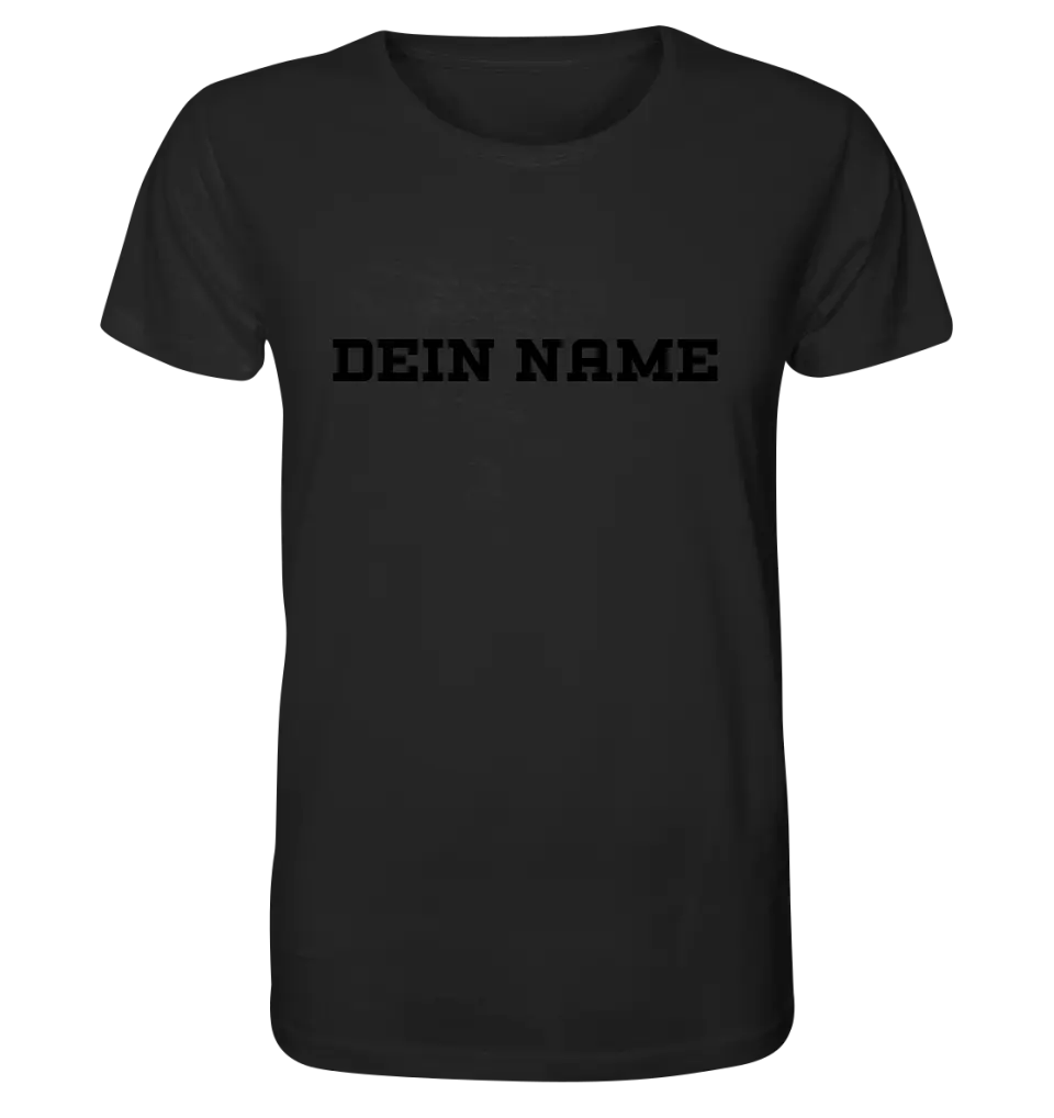 Einfacher Name • Unisex Premium T-Shirt XS-5XL aus Bio-Baumwolle für Damen & Herren • Exklusivdesign • personalisiert