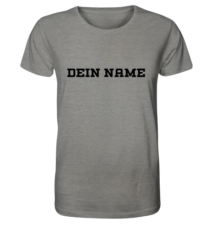 Einfacher Name • Unisex Premium T-Shirt XS-5XL aus Bio-Baumwolle für Damen & Herren • Exklusivdesign • personalisiert