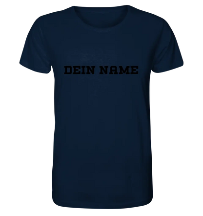 Einfacher Name • Unisex Premium T-Shirt XS-5XL aus Bio-Baumwolle für Damen & Herren • Exklusivdesign • personalisiert