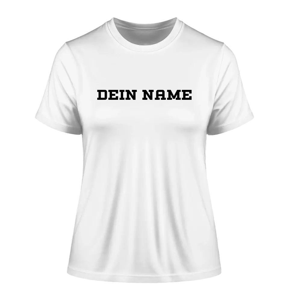 Einfacher Name • Ladies Premium T-Shirt XS-2XL aus Bio-Baumwolle für Damen • Exklusivdesign • personalisiert