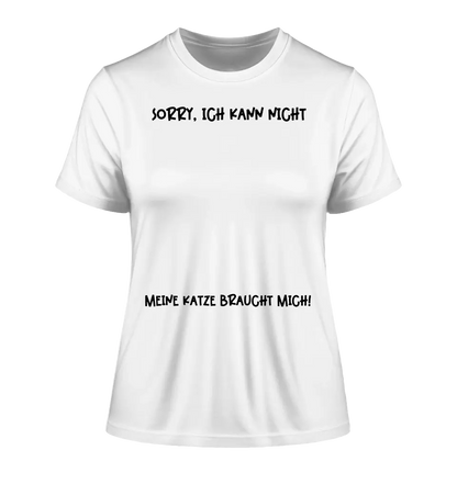 Echte Sternenkarte als Katze + Text • Ladies Premium T-Shirt XS-2XL aus Bio-Baumwolle für Damen • Exklusivdesign • personalisiert