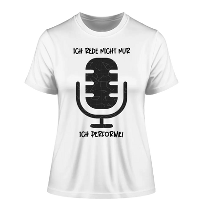 Real star map as microphone + text • Ladies Premium T-Shirt XS-2XL made of organic cotton for women • Exclusive design • personalized