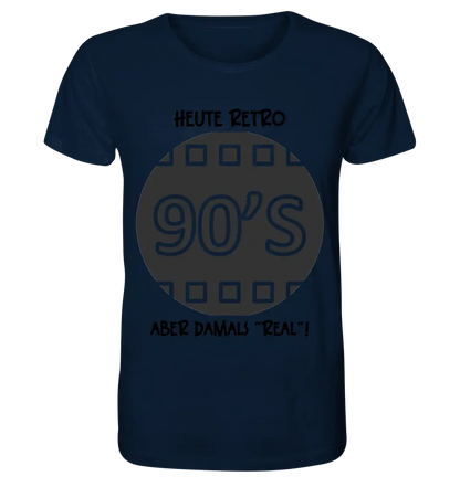 Echte Sternkarte 90s + Text • Unisex Premium T-Shirt XS-5XL aus Bio-Baumwolle für Damen & Herren • Exklusivdesign • personalisiert