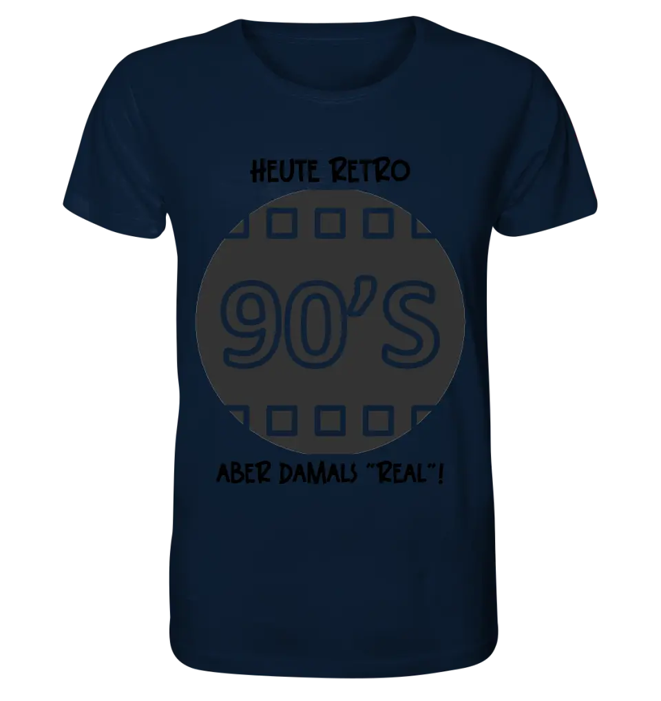 Echte Sternkarte 90s + Text • Unisex Premium T-Shirt XS-5XL aus Bio-Baumwolle für Damen & Herren • Exklusivdesign • personalisiert